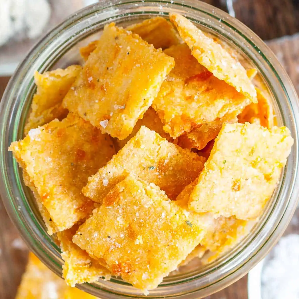 Sourdough Discard Ranch Crackers