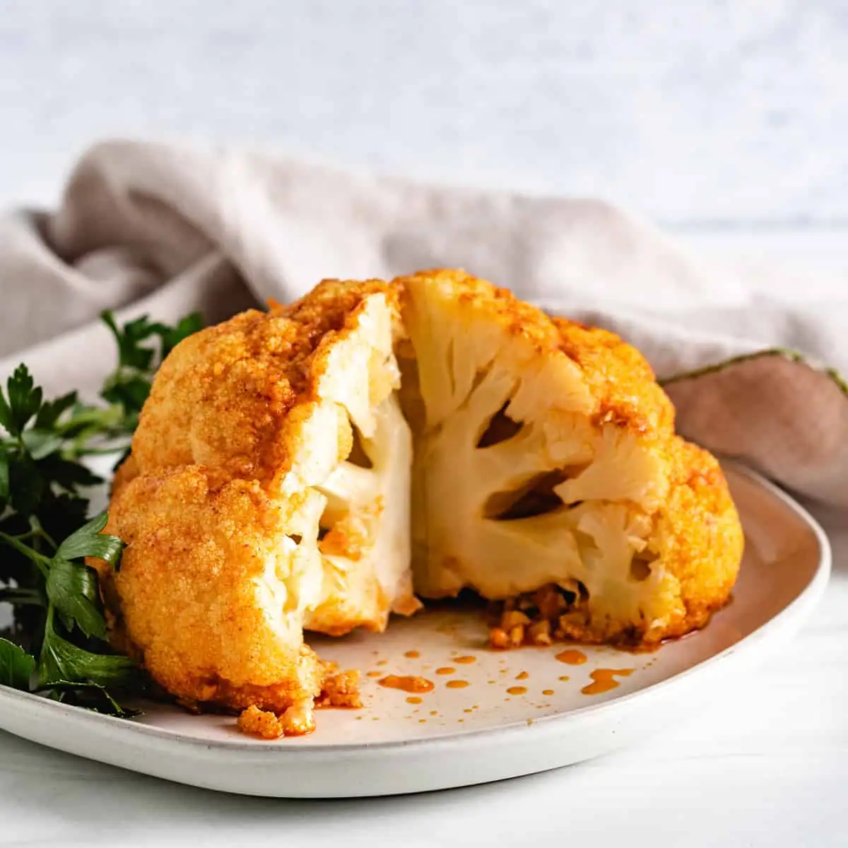 Whole Roasted Cauliflower