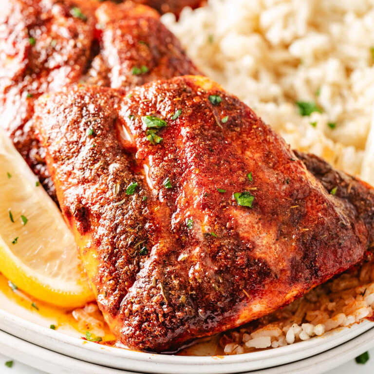 Blackened Red Snapper