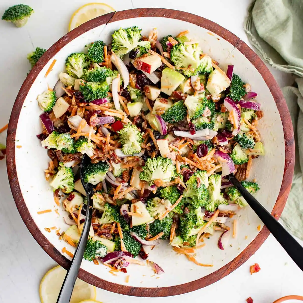 Broccoli Salad with Apples