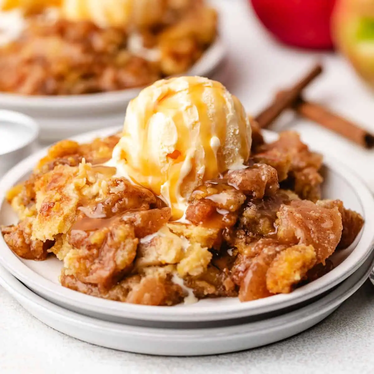Caramel Apple Dump Cake