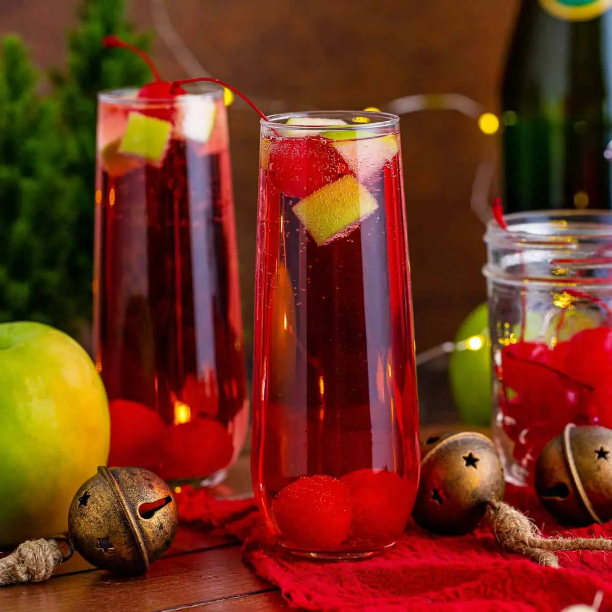 Sparkling Christmas Mocktails