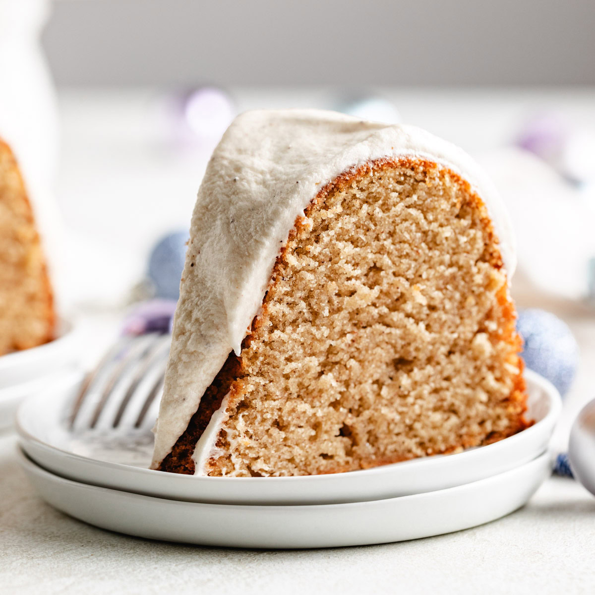 Eggnog Cake from Scratch