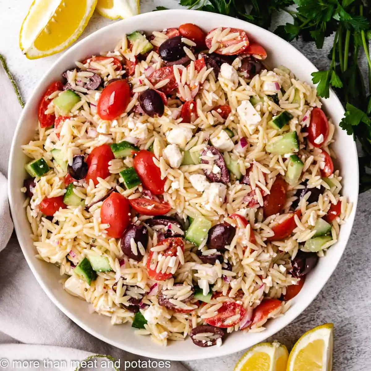 Greek Orzo Salad
