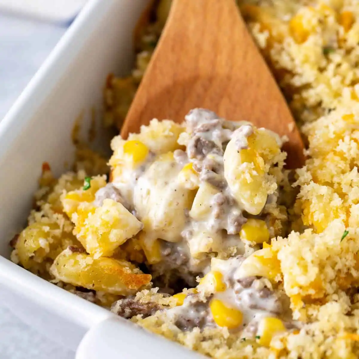 Hamburger Corn Casserole