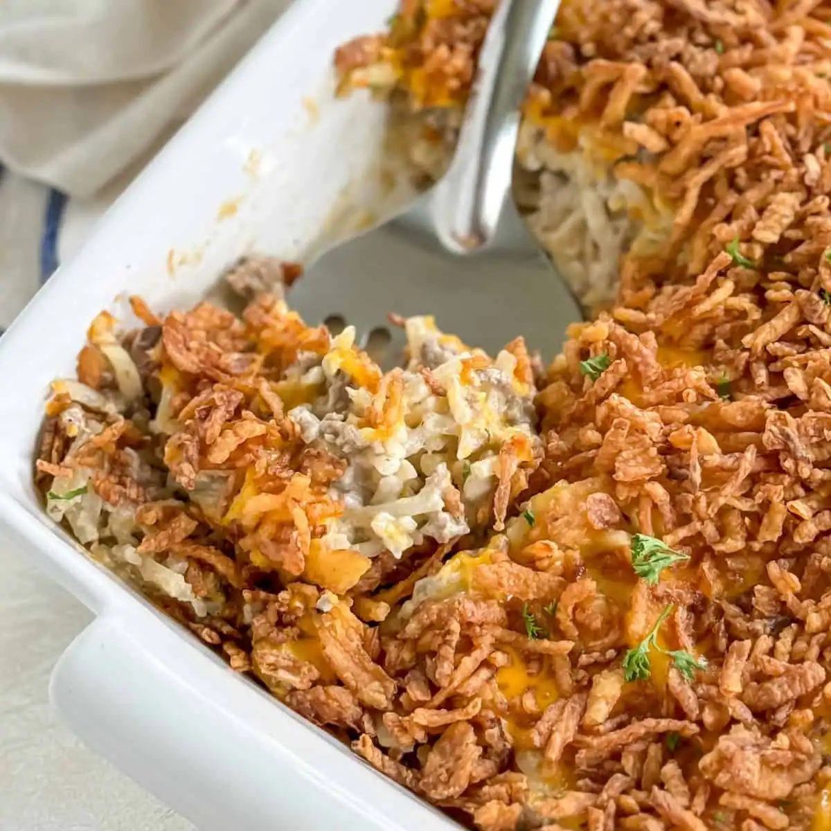 Hamburger Hashbrown Casserole