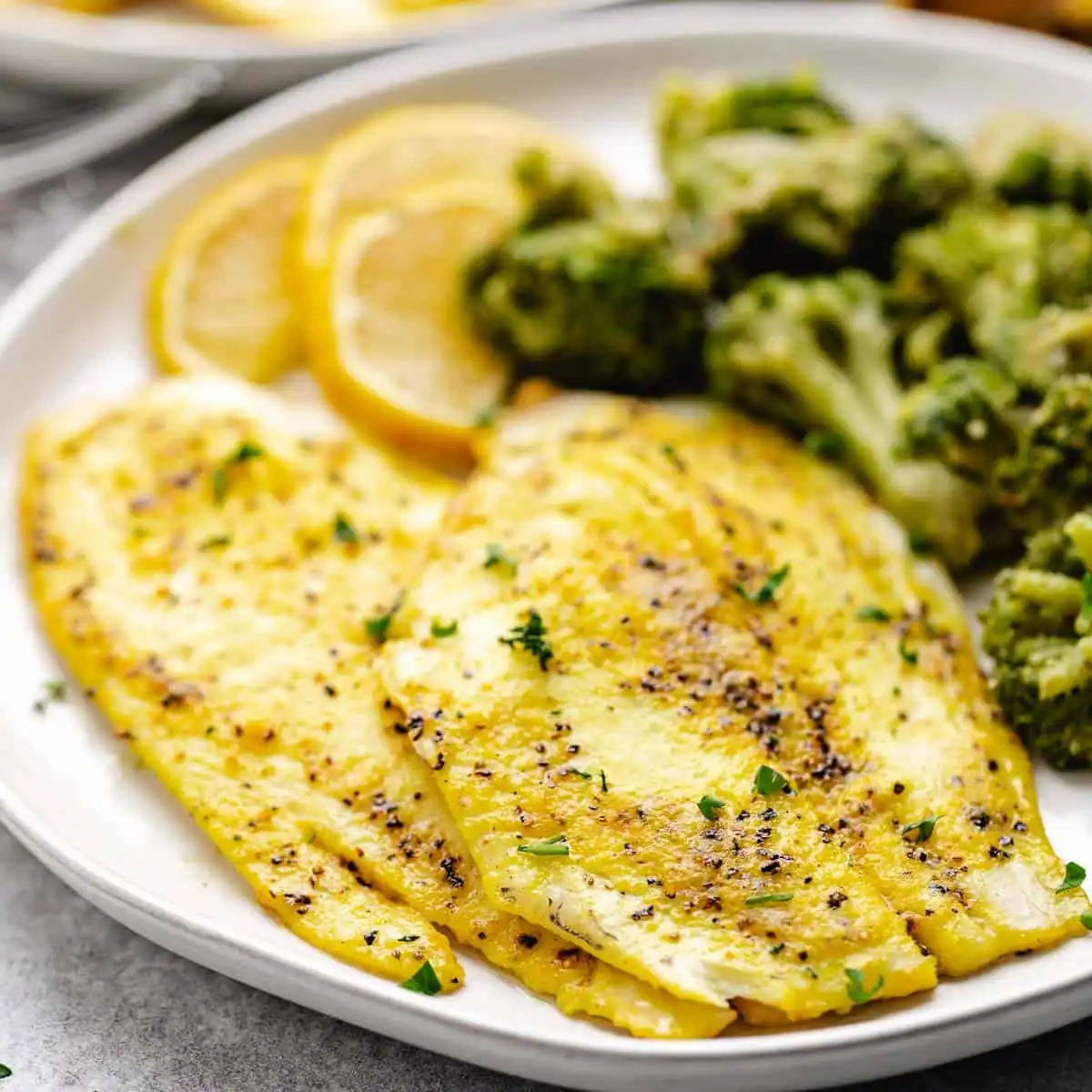 Lemon Pepper Flounder