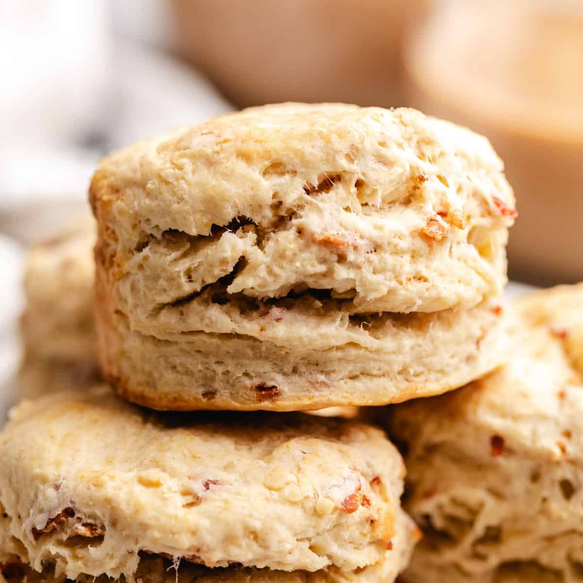 Maple Bacon Biscuits