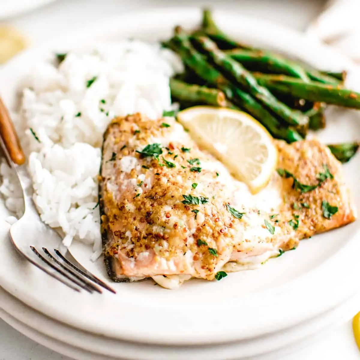 Maple Dijon Salmon
