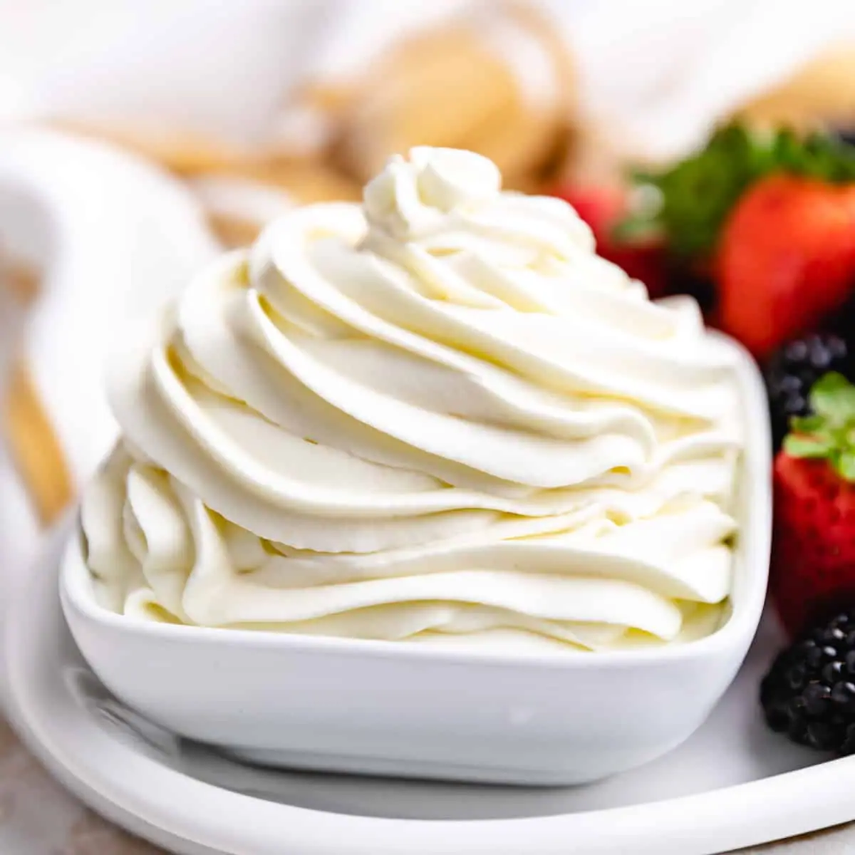 Mascarpone Whipped Cream