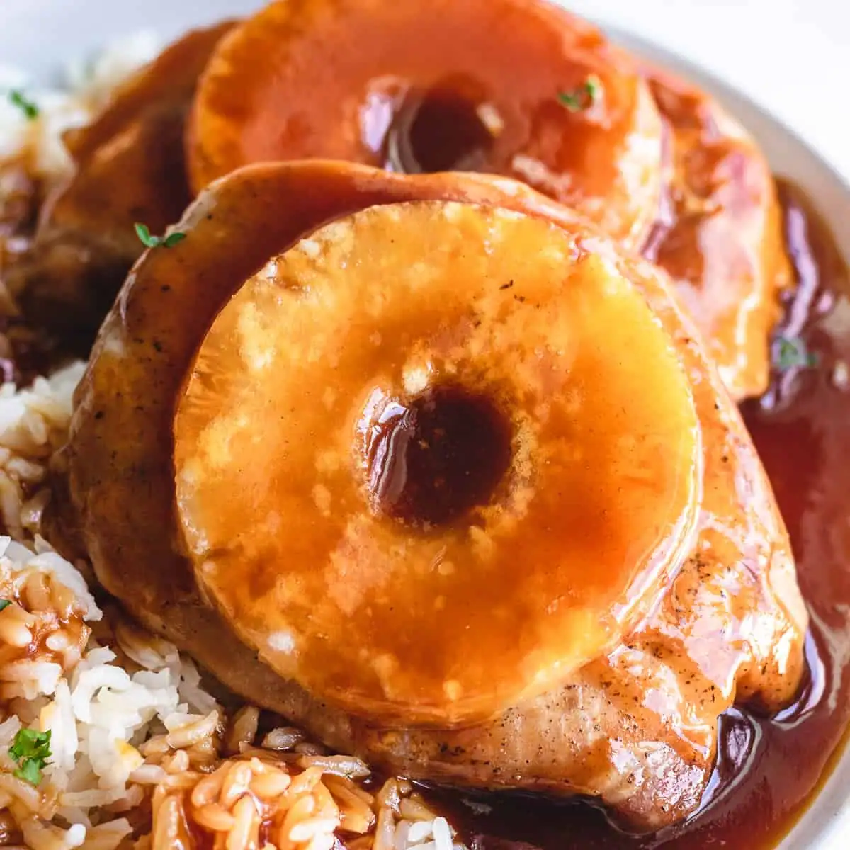 Baked Pineapple Pork Chops