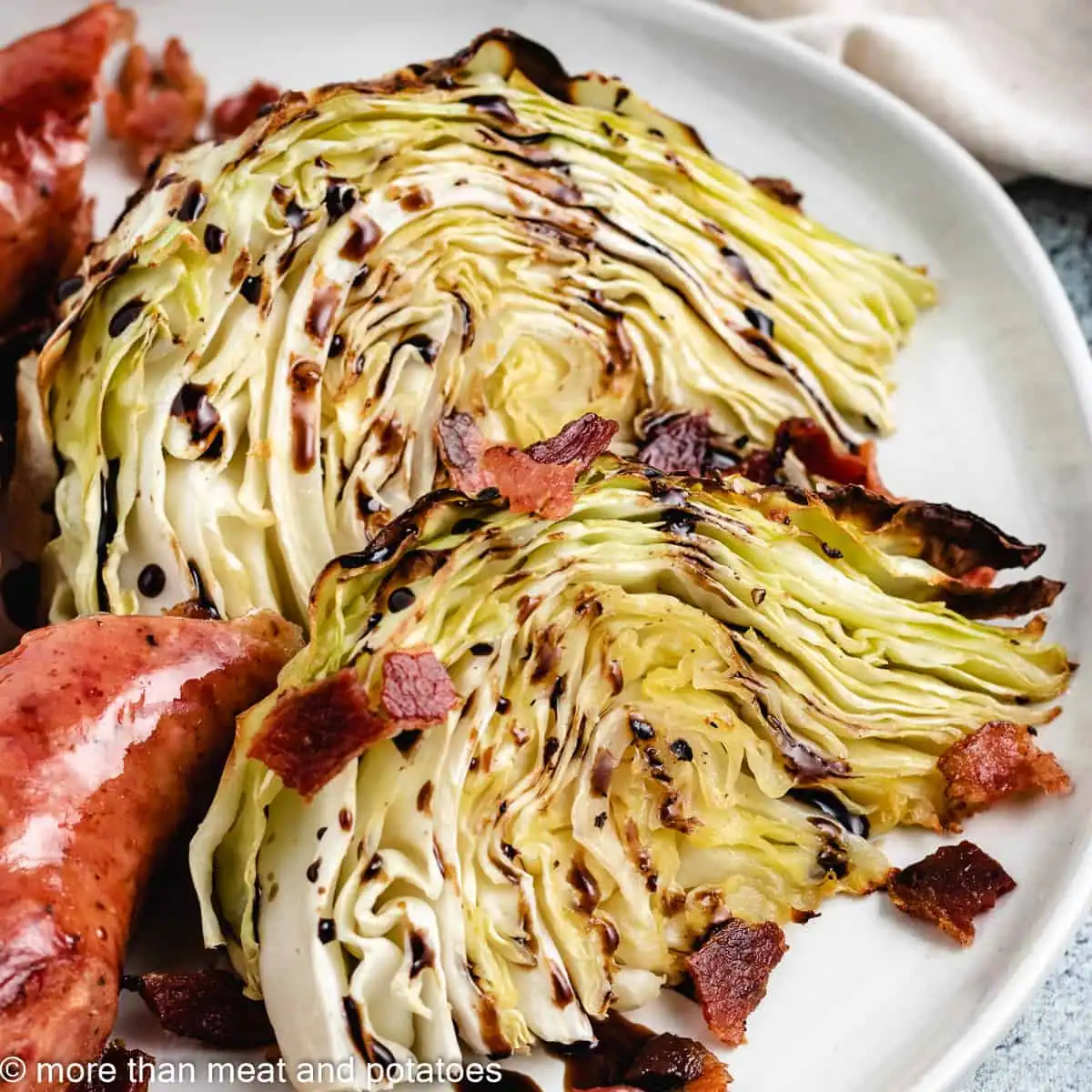 Roasted Cabbage Wedges
