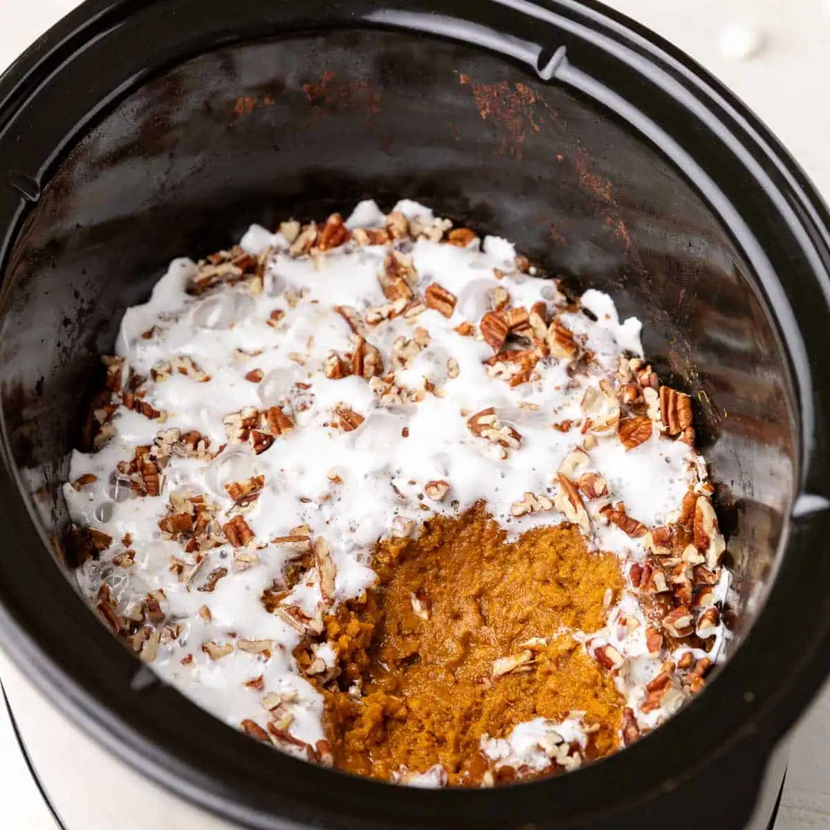 Crock Pot Sweet Potato Casserole with Marshmallows