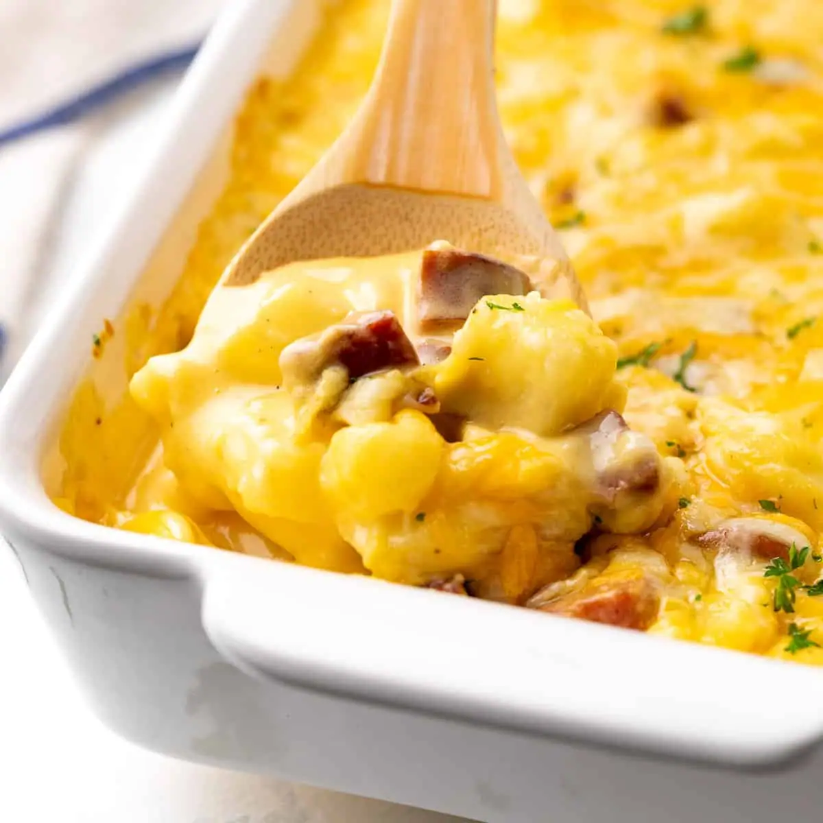 Smoked Sausage and Potato Casserole