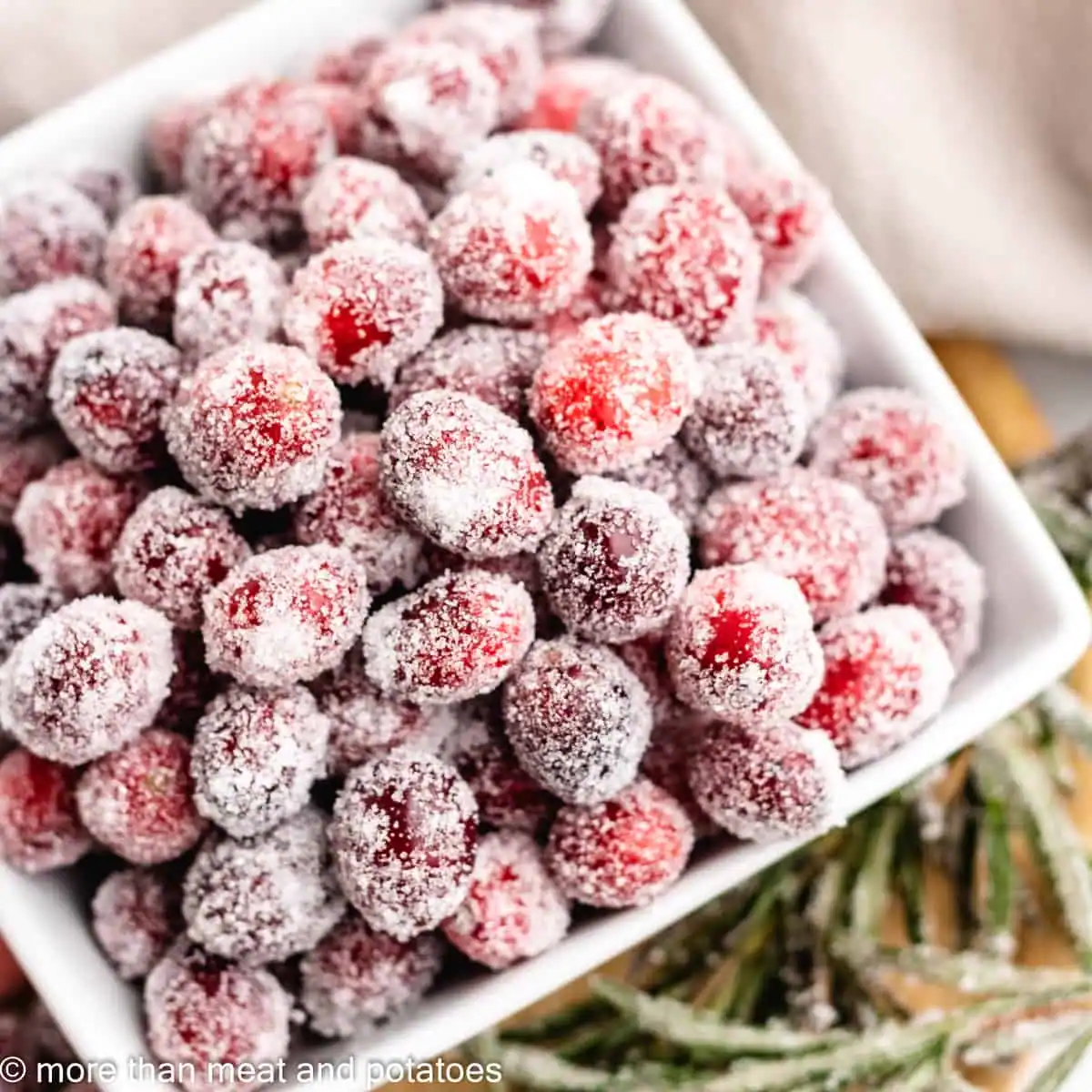 Sugared Cranberries