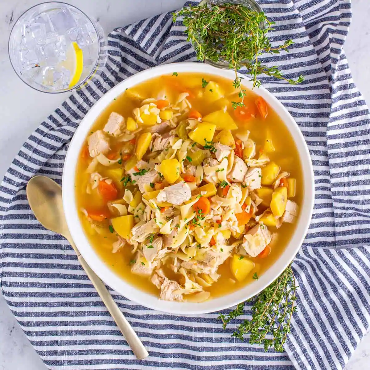 Turkey Noodle Soup