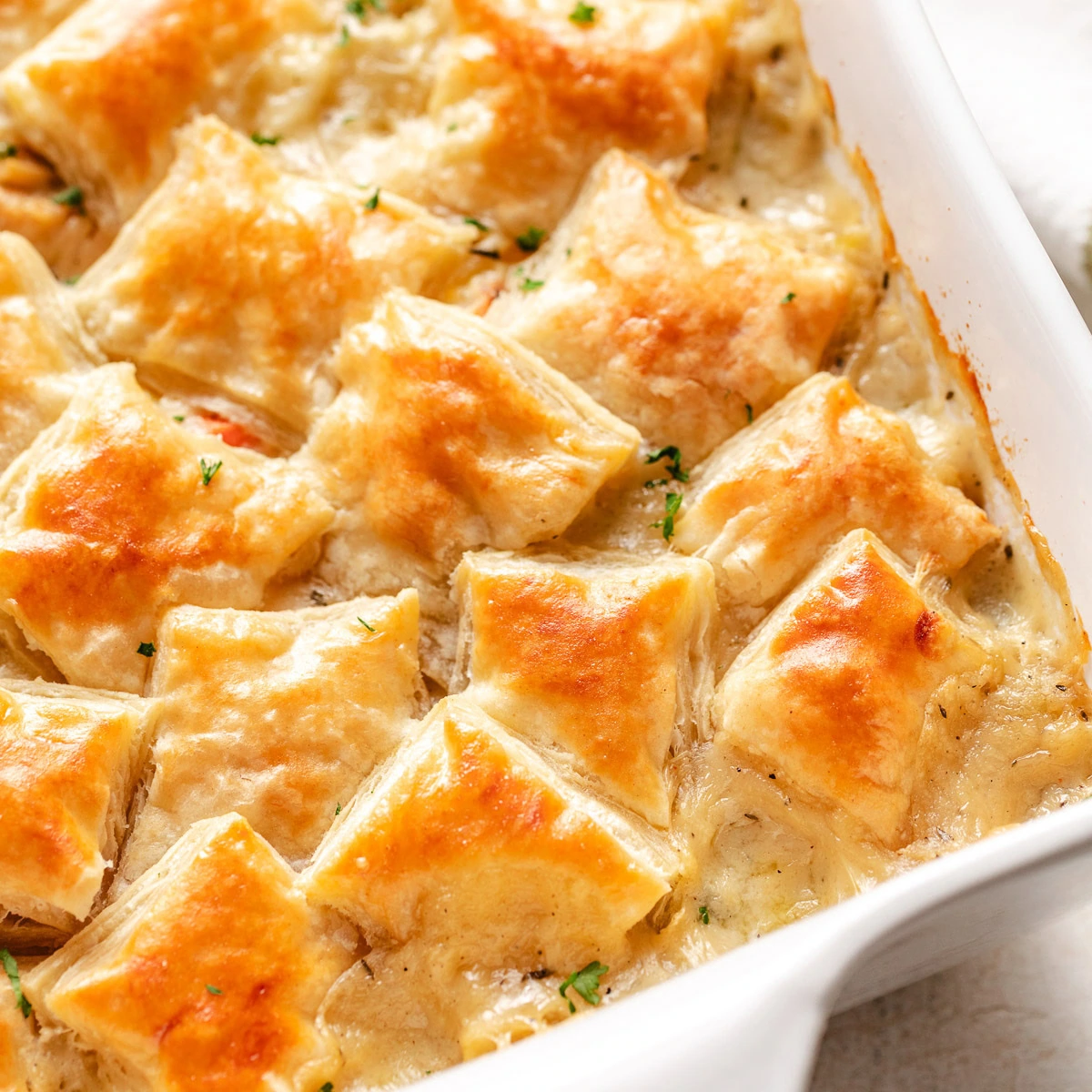 Turkey Pot Pie with Puff Pastry